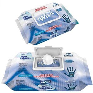 400 Count Wish Disinfecting Wipes - Fragrance Free